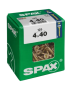 Preview: SPAX Universalschraube YELLOX, 4x40mm, 125 Stück, 4081020400407